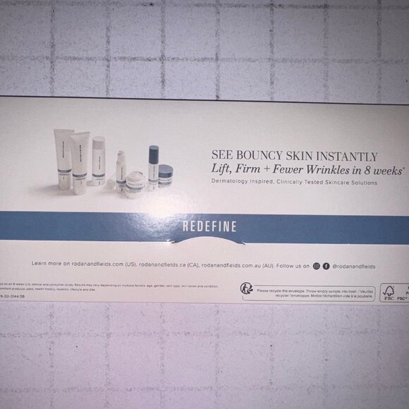 Rodan Fields Redifine 4 Step Regimen Travel Sample - Picture 1 of 4